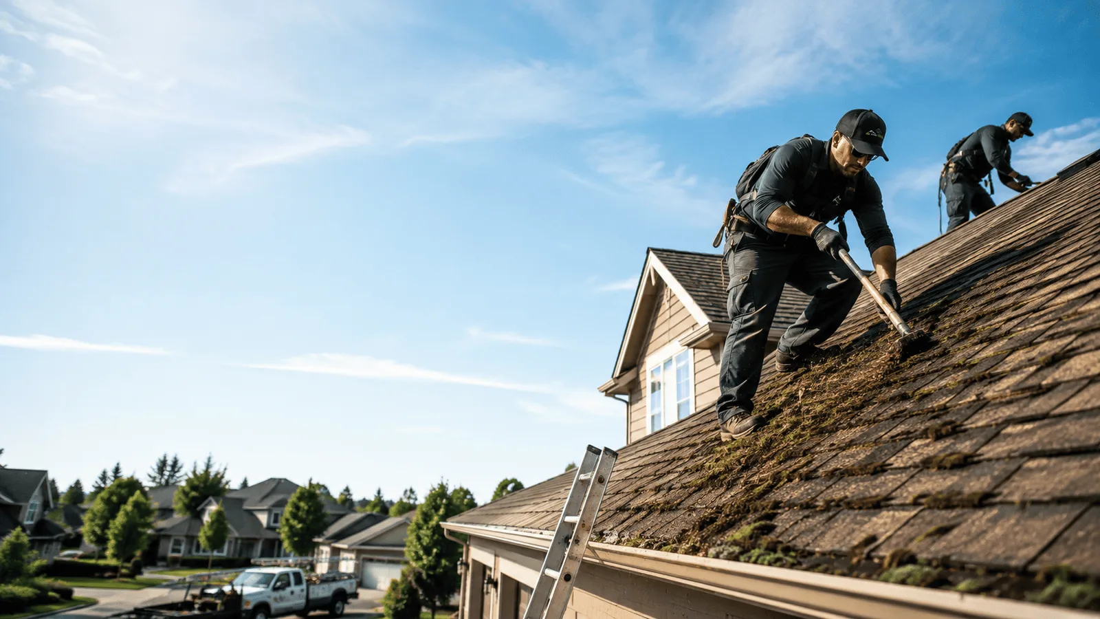 Roof Moss Removal in Bardstown, KY near me